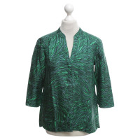 Tibi Zijden blouse met patroon