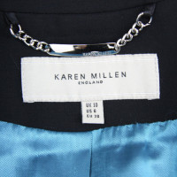 Karen Millen Wooljacke in black