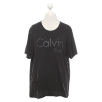 Calvin Klein Oberteil aus Baumwolle in Schwarz