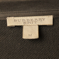Burberry Pullover mit Lederärmeln