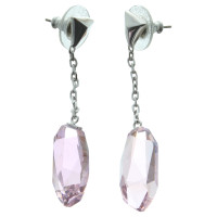 Swarovski Long earrings with gem stones