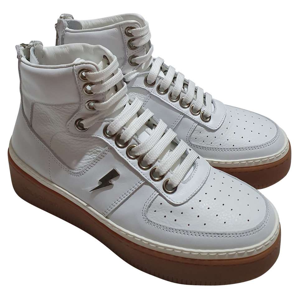 Neil Barrett Trainers Leather in White