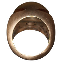 Bulgari Rose gold cabochon ring