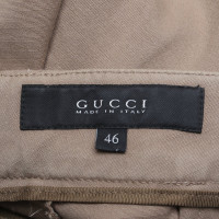 Gucci Pantaloni in marrone chiaro