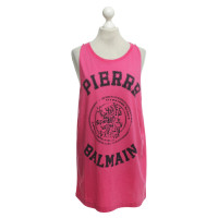 Pierre Balmain Tank top in roze / zwart