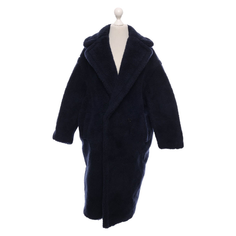 Max Mara Jacket/Coat in Blue