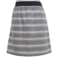 Stefanel skirt with stripe pattern
