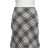 Hobbs Wool skirt with check pattern