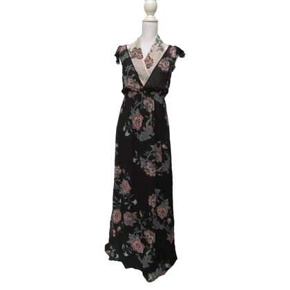 Pinko Kleid aus Viskose in Schwarz