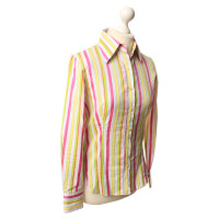 Etro Cotton blouse with stripe pattern