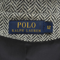 Ralph Lauren Wool Blazer in beige / black