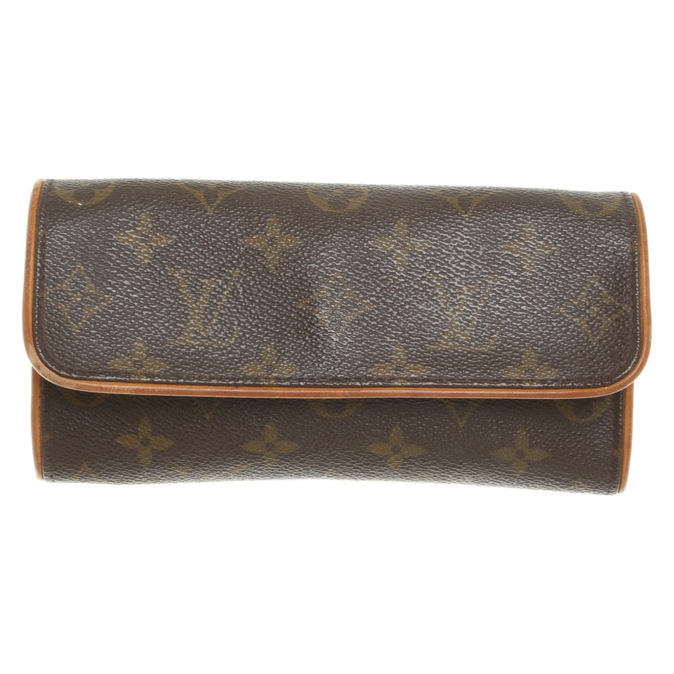 Louis Vuitton "Pochette Twin Monogram Canvas"