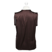 Dorothee Schumacher Top Silk in Brown