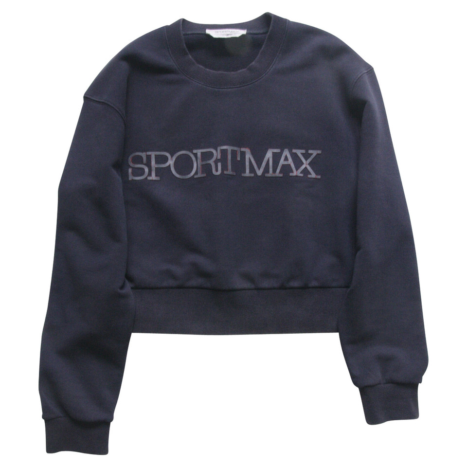 Sportmax Capispalla in Cotone in Blu