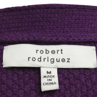 Robert Rodriguez Strickjacke in Violett