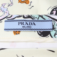 Prada skirt with motif print
