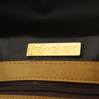 Yves Saint Laurent Travel bag with leather inserts
