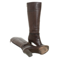 Tory Burch Boots Leather in Brown