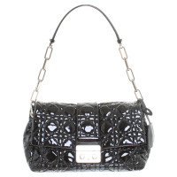 Christian Dior Patent leather handbag in black