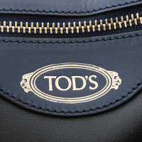 Tod's clutch in dark blue