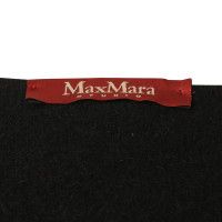 Max Mara Korte avond jas in zwart