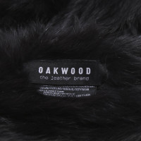 Oakwood Sjaal Bont in Zwart