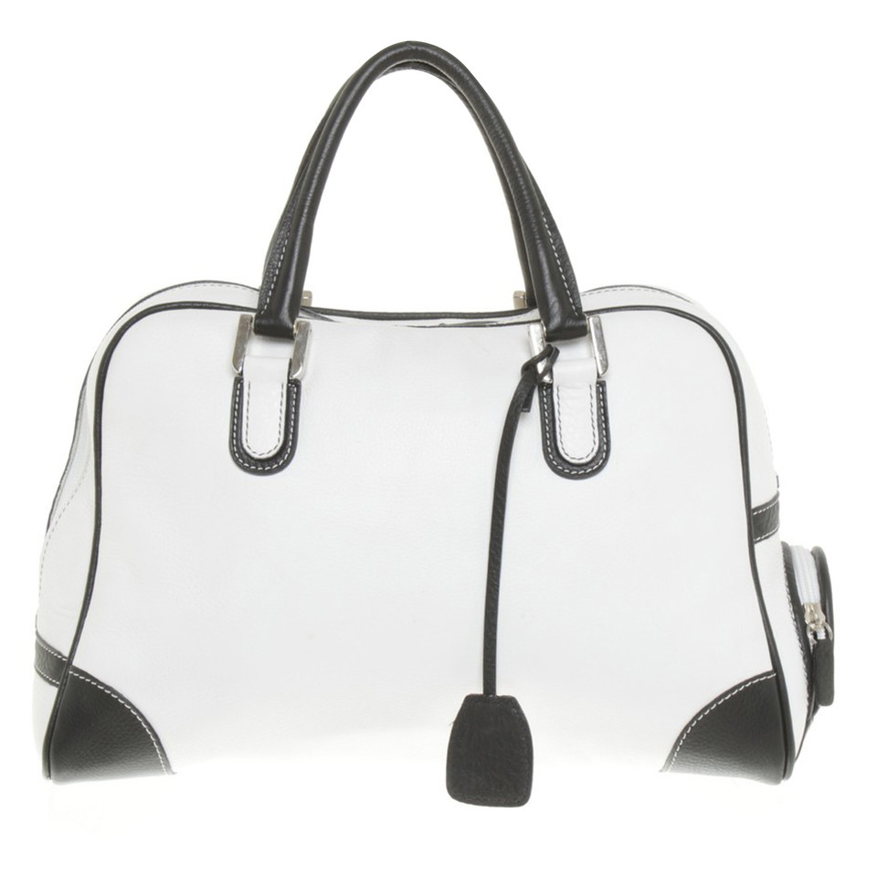 Marina Rinaldi Handbag in white / black