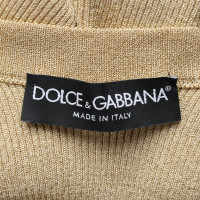 Dolce & Gabbana Tricot en Doré