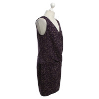 Hoss Intropia -Violet gekleurde jurk met patroon