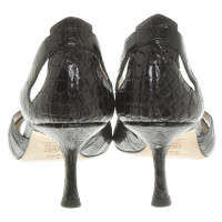 Jimmy Choo Sandals made of crocodile leather
