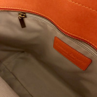 Cesare Paciotti Shopper Leather in Orange