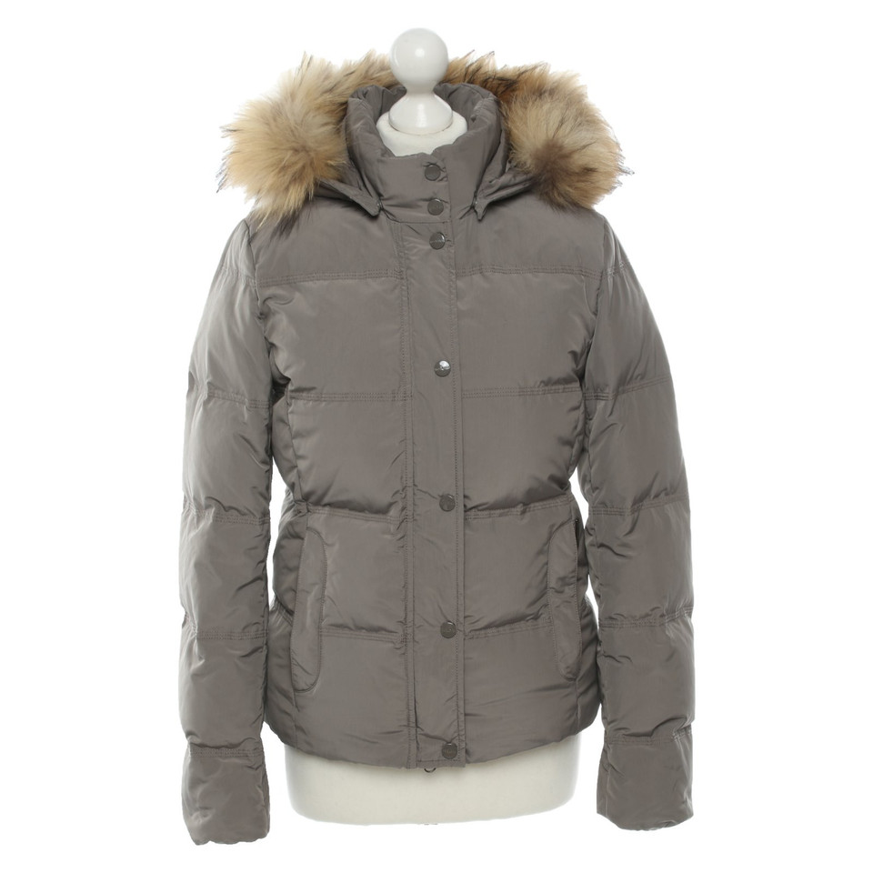 Woolrich Jacke/Mantel in Taupe