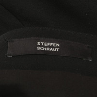 Steffen Schraut Jupe noire avec fermeture à glissière
