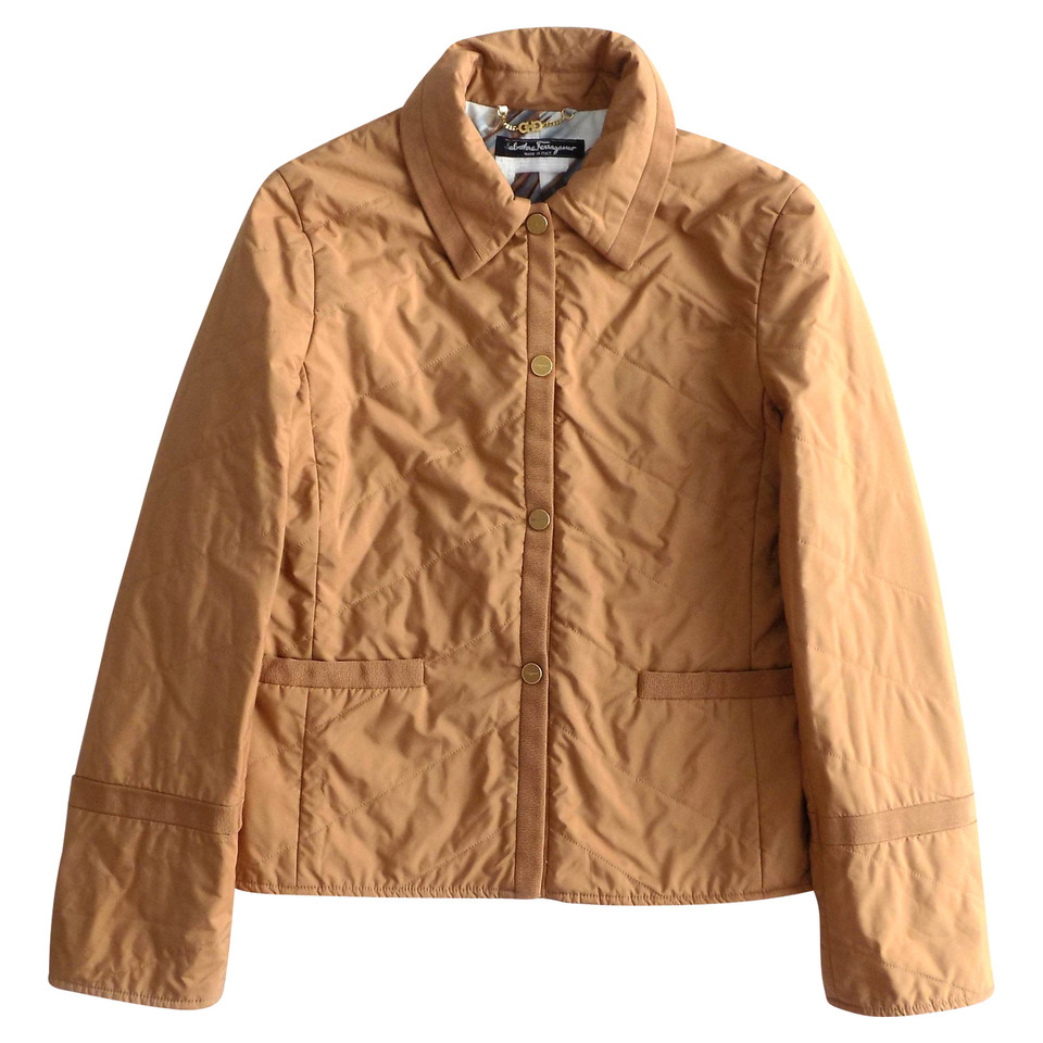 Salvatore Ferragamo Leichte Steppjacke 