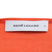René Lezard Gebreid in Orange