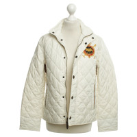 Ralph Lauren Crème-kleurige gewatteerde jas