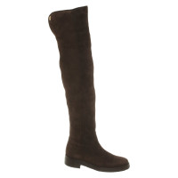 Loro Piana Stiefel aus Wildleder in Braun