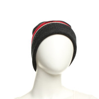 Isabel Marant Etoile Cap in grey / Red / White