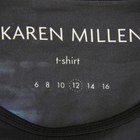 Karen Millen Seidenoberteil mit Muster
