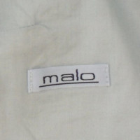 Malo Runway leather coat trench coat style 