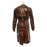 Dolce & Gabbana Raincoat with leopard print