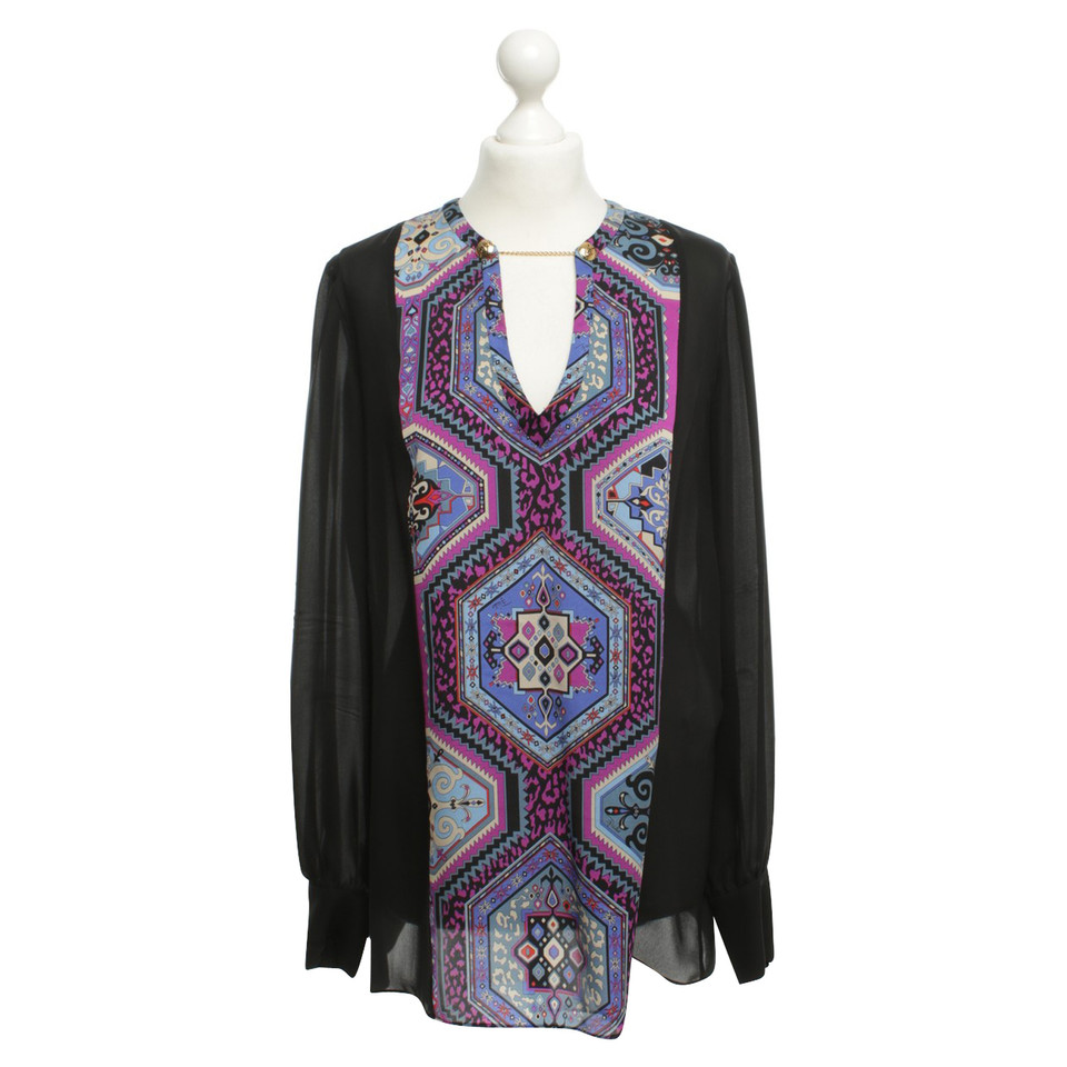Emilio Pucci Silk blouse with print