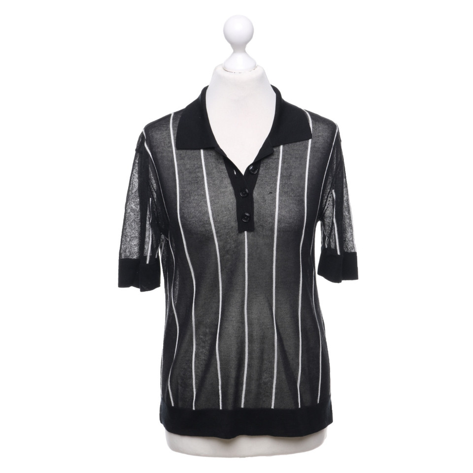 Strenesse top with stripe pattern