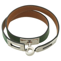 Hermès '' Kelly '' bracelet in green