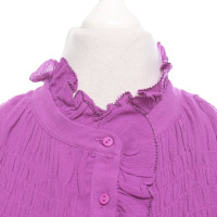 Bash Top Viscose in Violet