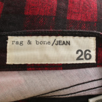Rag & Bone Pantaloni con motivo