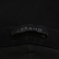J Brand Trousers Suede in Black