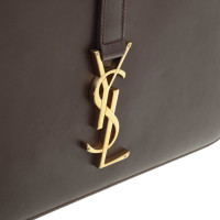 Yves Saint Laurent Shoulder bag Leather in Bordeaux