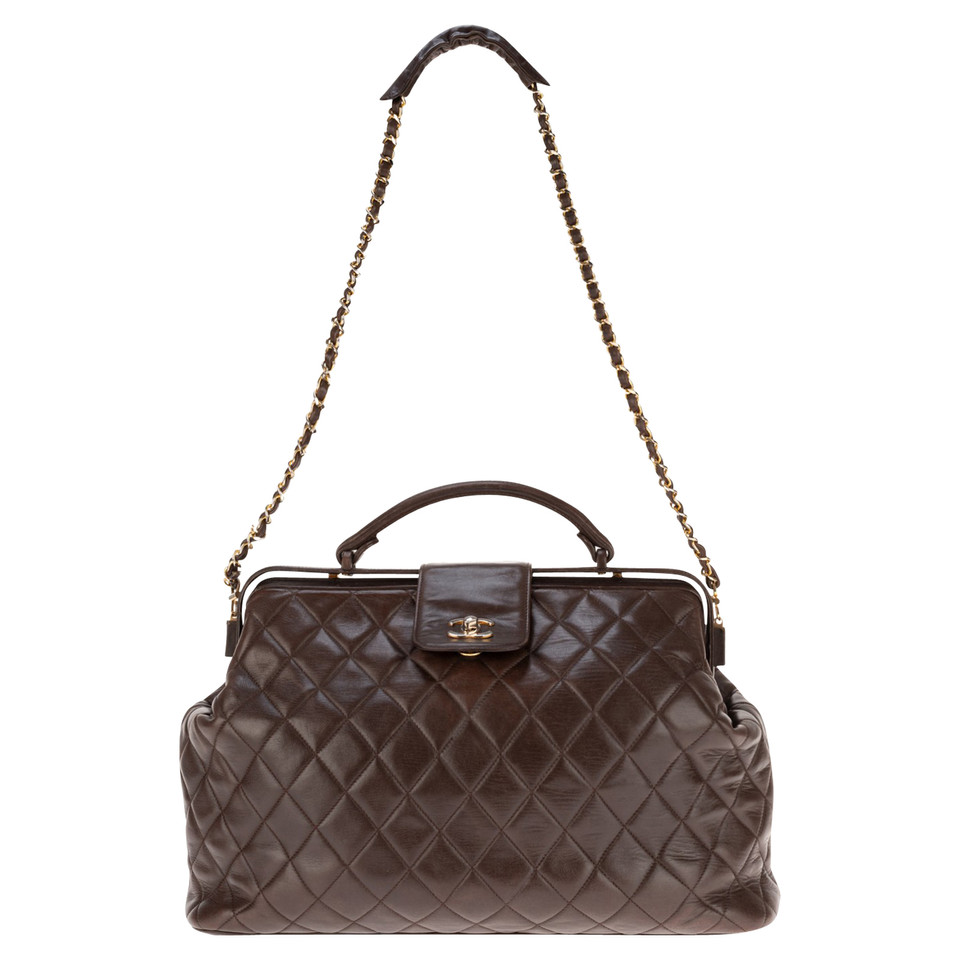 Chanel Tote bag Leather in Brown