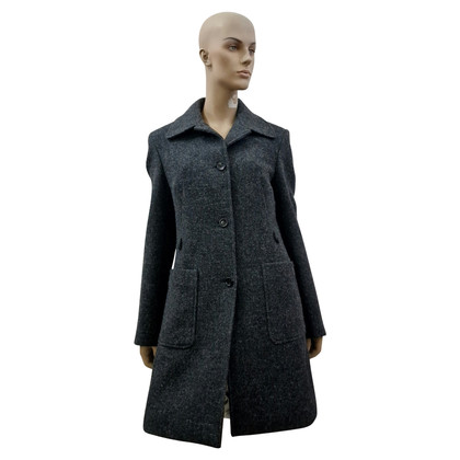 Dolce & Gabbana Jacket/Coat Wool in Grey